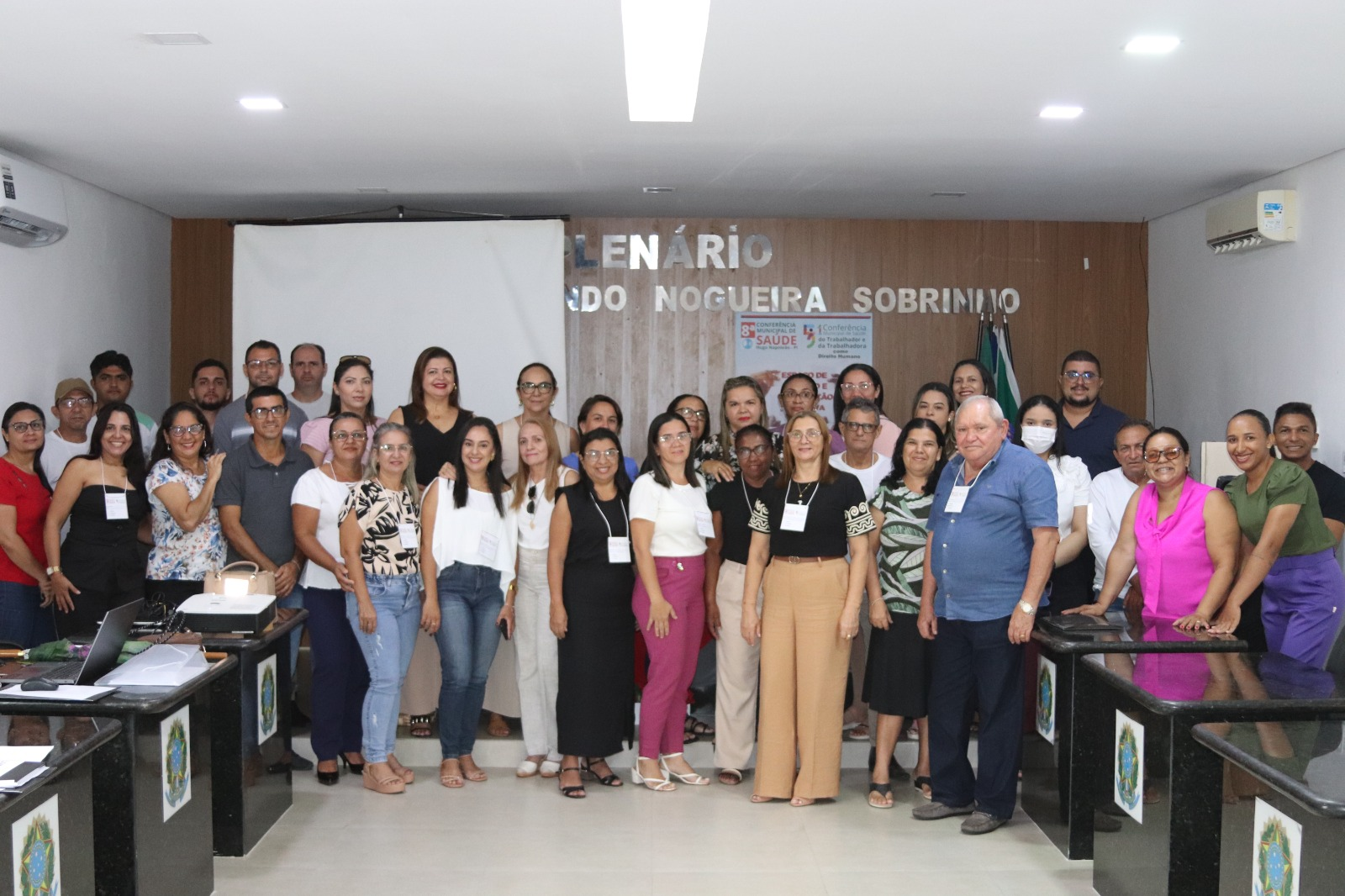 Hugo Napoleão realiza 8ª Conferência Municipal de Saúde com foco em participação popular e fortalecimento do SUS